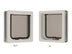 Cat Mate Lockable Cat Flap with Door Liner 234W White - Superpet Limited