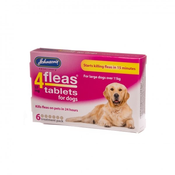 Johnsons flea 2024 tablets for dogs