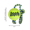 KONG SqueakAir Ball with Rope Medium - Superpet Limited